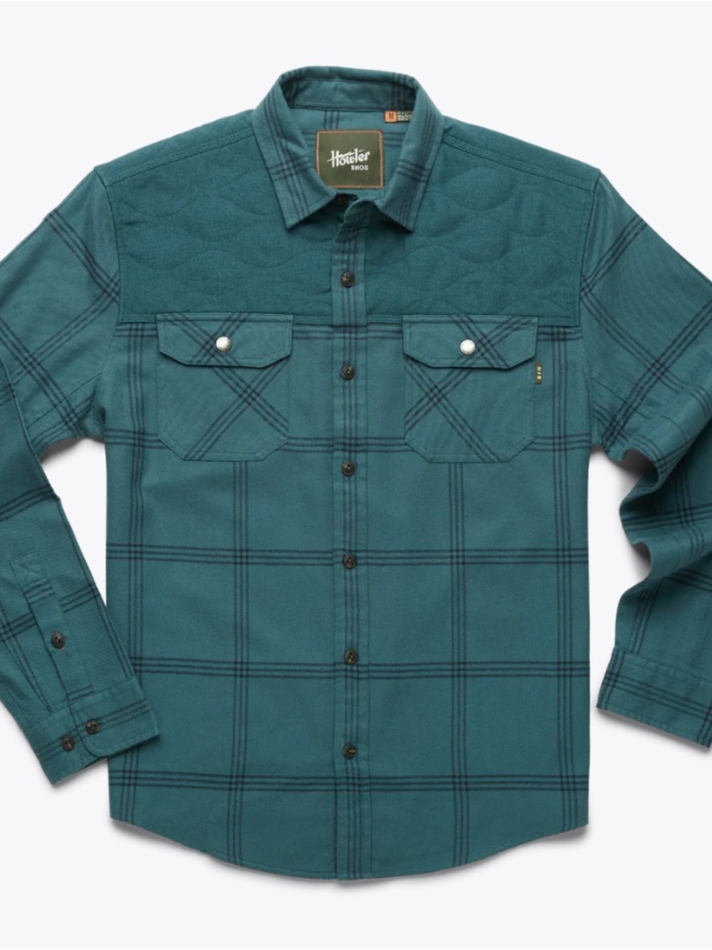 Howler Brothers XL Mens Quintana Quilted Flannel Deep NWT